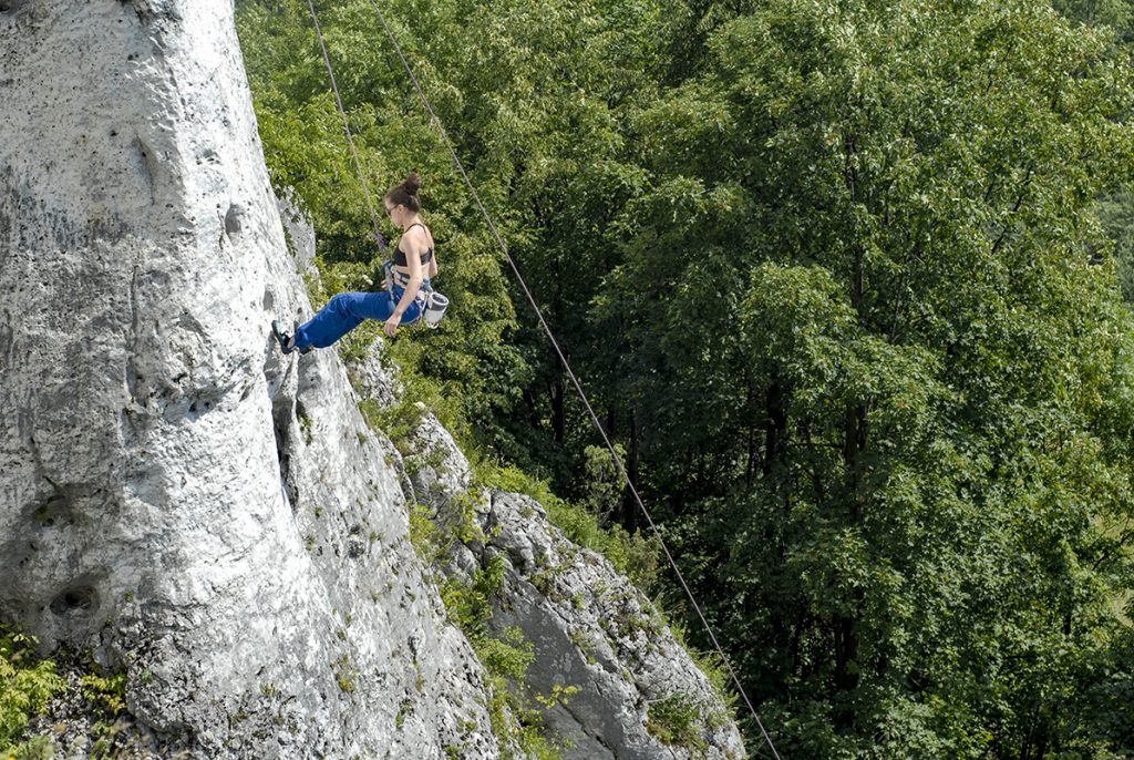 ogrodzieniec wspinaczka