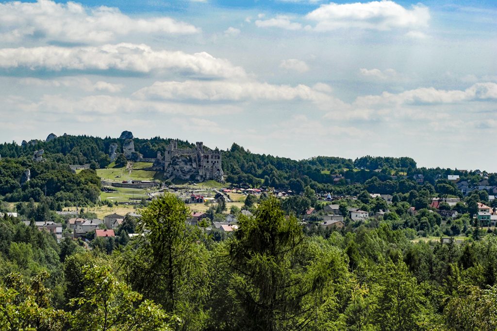 widok na ogrodzieniec